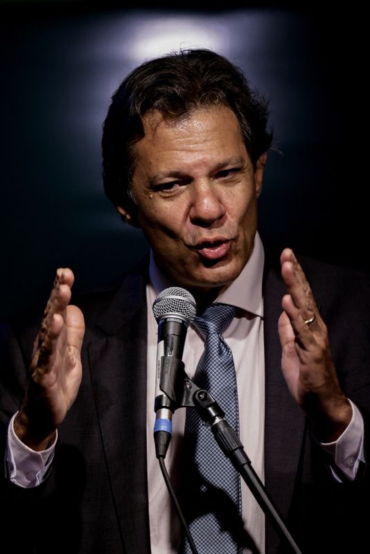 &copy; Reuters. Futuro ministro da Fazenda, Fernando Haddad, fala em coletiva de imprensa
13/12/2022
REUTERS/Ueslei Marcelino