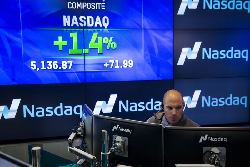 © Reuters. Nasdaq MarketSite, em Nova York
18/06/2015
REUTERS/Lucas Jackson