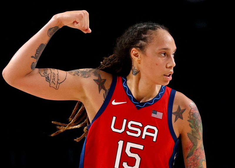 Etats-Unis: Brittney Griner quitte le centre médical militaire où elle était en observation