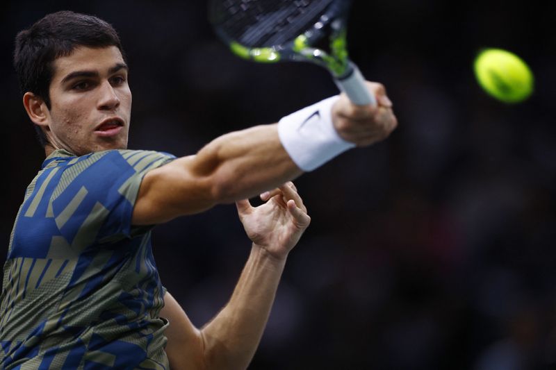 &copy; Reuters. لاعب التنس الإسباني كارلوس ألكاراز - صورة من أرشيف رويترز.