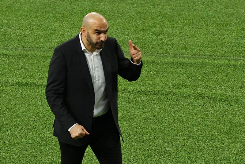 &copy; Reuters. 　サッカーのモロッコ代表は１７日、ワールドカップ（Ｗ杯）カタール大会の３位決定戦でクロアチアに敗れたが、ワリド・レグラギ監督は誇らしい気分だと述べた（２０２２年　ロイター