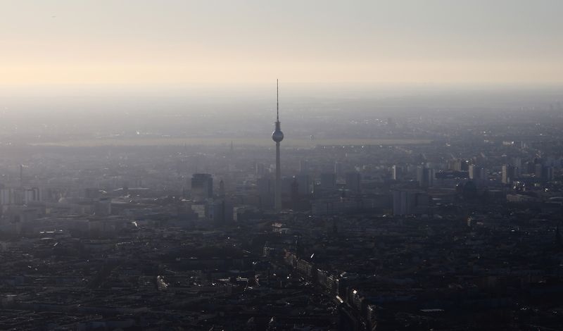 &copy; Reuters. La tour de télévision de Berlin, en Allemagne. /Photo prise le 16 janvier 2020/REUTERS/Hannibal Hanschke