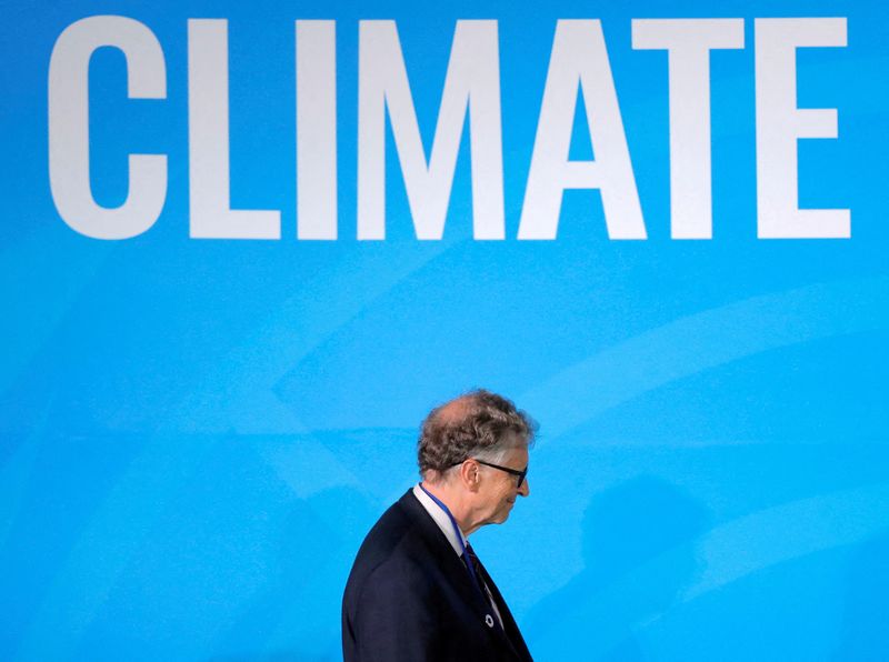 Bill Gates upbeat on climate innovation, even if 1.5C goal out of reach