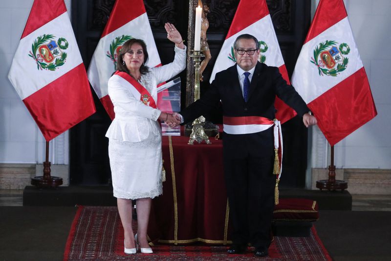 Peru president announces partial Cabinet reshuffle