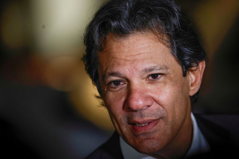 &copy; Reuters. Futuro ministro da Fazenda do governo Lula, Fernando Haddad
28/11/2022
REUTERS/Adriano Machado