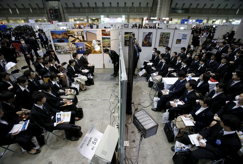 Japan's jobless rate falls to 2.5% in Nov