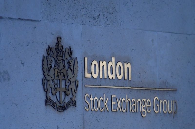 &copy; Reuters. Le logo du London Stock Exchange Group dans la ville de Londres, Grande-Bretagne. /Photo prise le 29 décembre 2017/REUTERS/Toby Melville