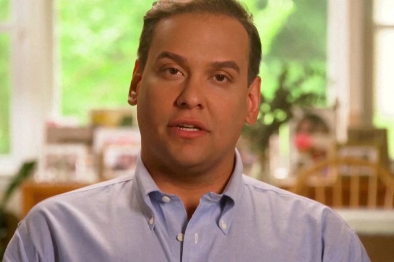 &copy; Reuters. FILE PHOTO: U.S. Representative-elect George Santos, a New York Republican who acknowledged lying about his education and employment history while running for Congress, appears in an undated still image from a political campaign video in New York, U.S.   