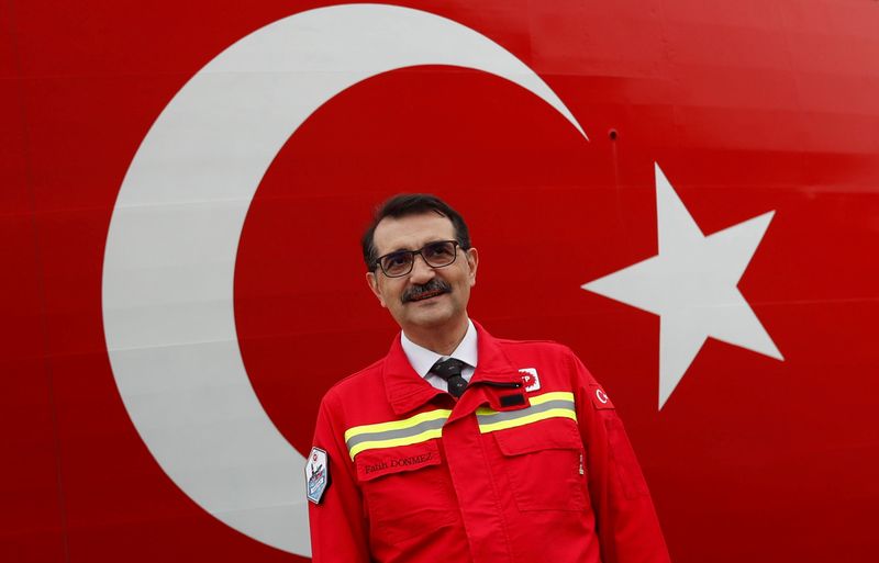 &copy; Reuters. وزير الطاقة التركي فاتح دونماز - صورة من أرشيف رويترز. 