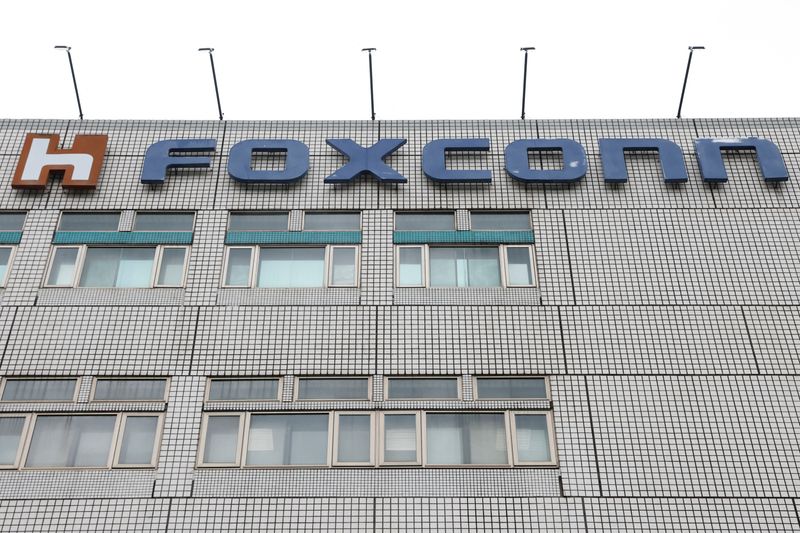 © Reuters. Logotipo da Foxconn
31/10/2022
REUTERS/Carlos García Rawlins