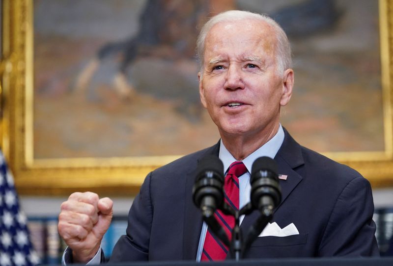 Biden says Putin trying to find 'oxygen' with truce proposal