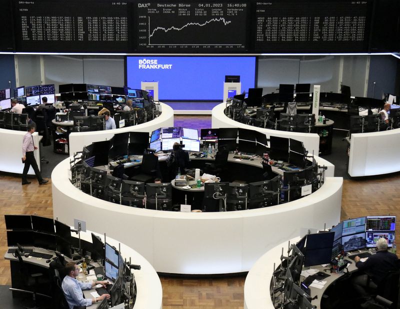 European shares end at seven-month high, best week since March