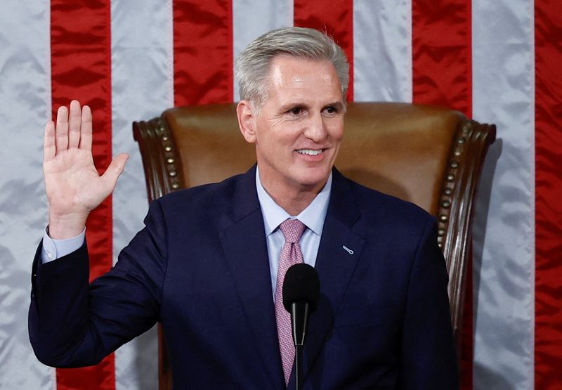 McCarthy élu dans la douleur à la tête de la Chambre des représentants