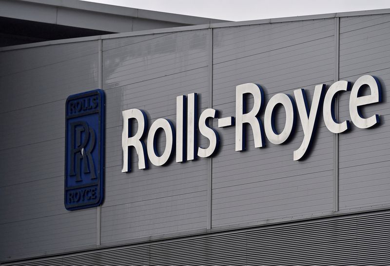 &copy; Reuters. Photo du logo de Rolls-Royce sur un site de l'entreprise à Bristol, en Grande-Bretagne. /Photo d'archives/REUTERS/Toby Melville