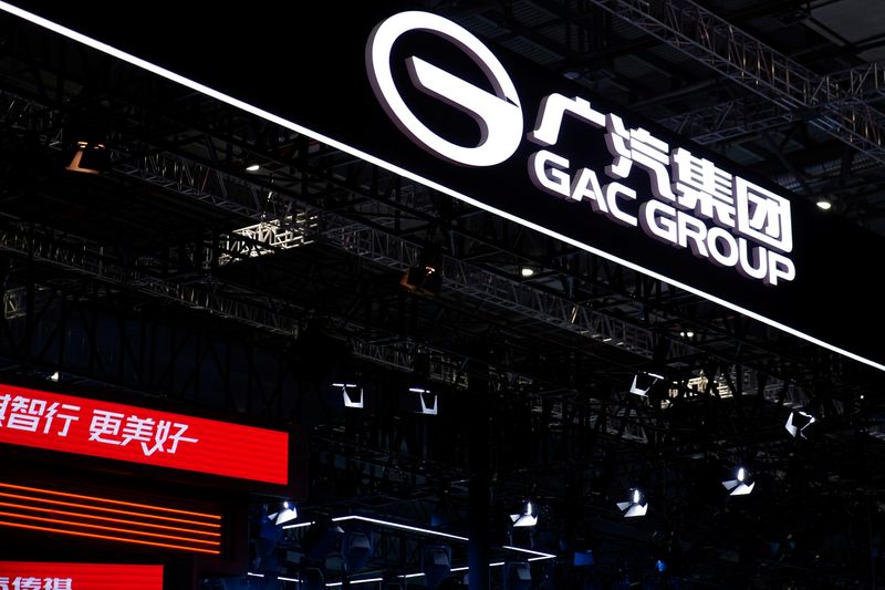 &copy; Reuters. 中国の自動車メーカー、広州汽車集団（ＧＡＣ） は９日、ホンダとの合弁会社が、ホンダのプレミアムブランド「アキュラ」シリーズの生産と販売を終了すると明らかにした。２０２１年