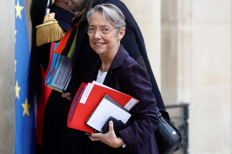 &copy; Reuters. Photo de la Première ministre française Elisabeth Borne. /Photo prise 12 décembre 2022 à Paris, France/REUTERS/Gonzalo Fuentes