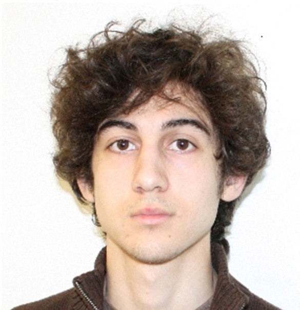 &copy; Reuters. FILE PHOTO: Dzhokhar Tsarnaev, 19, suspect in the April 15, 2013, Boston Marathon bombing, is pictured in this undated FBI handout photo. REUTERS/FBI/Handout /File Photo