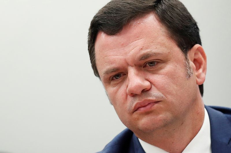 © Reuters. FILE PHOTO: Brazil's Justice Minister Anderson Torres attends a meeting of the Lower House's Human Rights Commission at the National Congress in Brasilia, Brazil June 15, 2022. REUTERS/Adriano Machado/File Photo