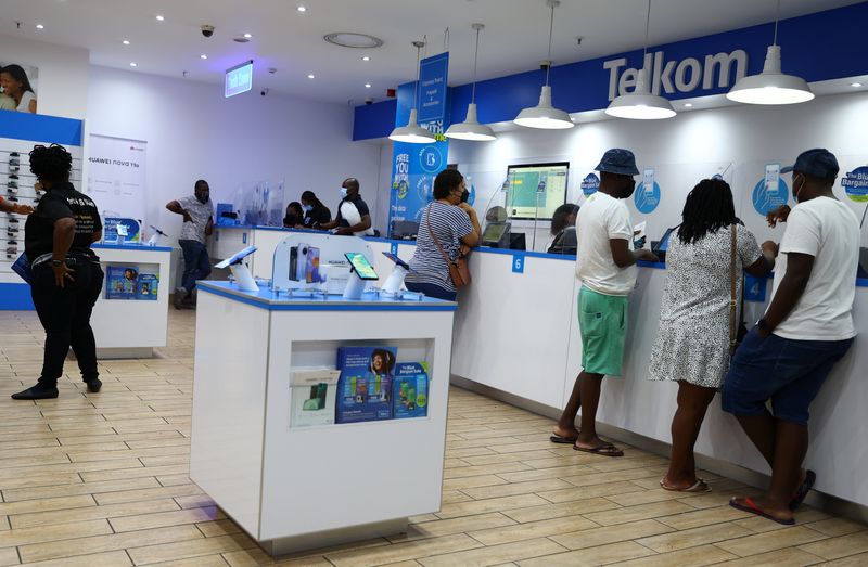 South Africa's Telkom, Rain terminate deal talks; Telkom shares jump