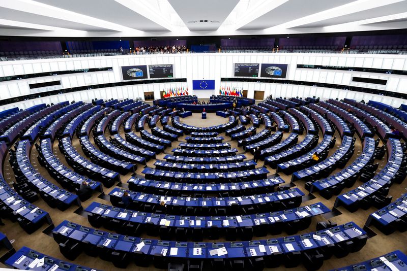 &copy; Reuters. FOTO DE ARCHIVO: El Parlamento Europeo en Estrasburgo, Francia, 13 de diciembre de 2022. REUTERS/Yves Herman