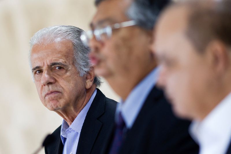 &copy; Reuters. Ministro da Defesa, José Múcio, durante coletiva de imprensa em Brasília
27/12/2022
REUTERS/Adriano Machado