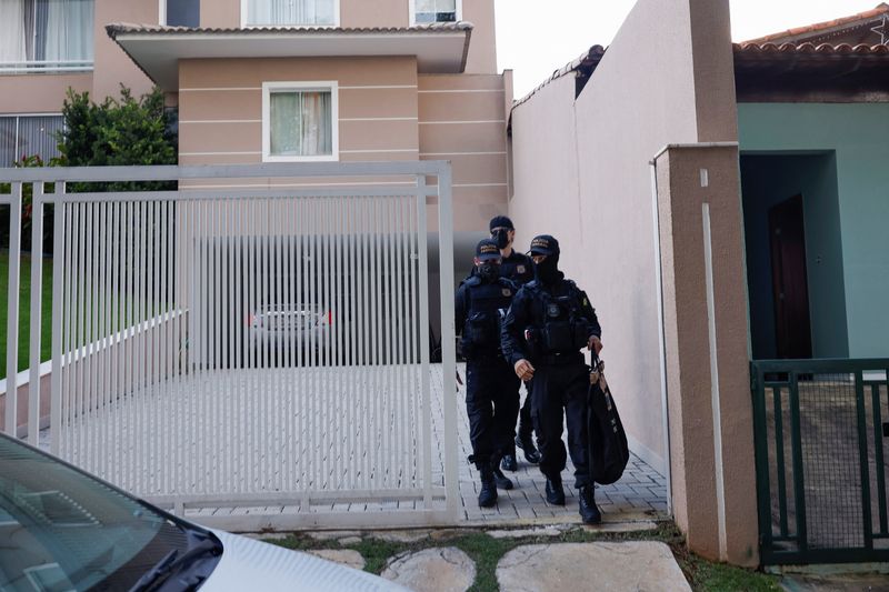 &copy; Reuters. PF deixa casa de Anderson Torres em condomínio em Brasília
10
 REUTERS/Amanda Perobelli