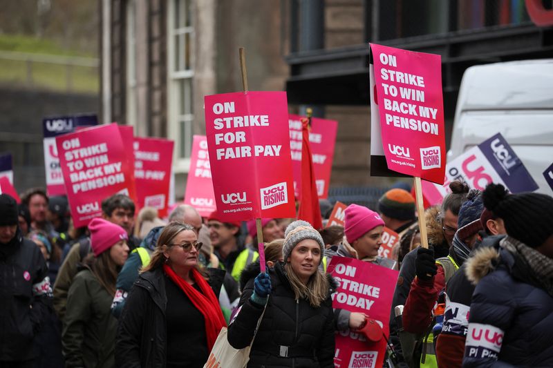 Grève de 18 jours dans les universités britanniques