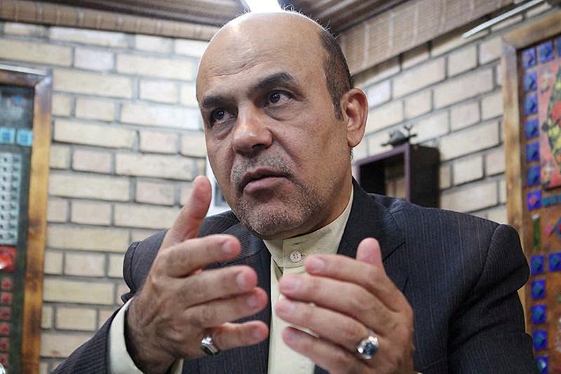 &copy; Reuters. FILE PHOTO: Alireza Akbari, Iran's former deputy defence minister, speaks during an interview with Khabaronline in Tehran, Iran, in this undated picture obtained on January 12, 2023. Khabaronline/WANA (West Asia News Agency)/Handout via REUTERS/Files