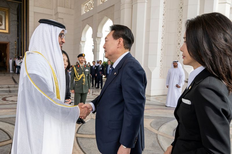 UAE pledges to invest $30 billion in South Korea -Yoon’s office