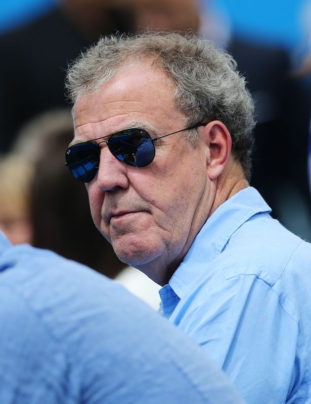 &copy; Reuters. Apresentador de TV britânico Jeremy Clarkson  em torneio de tênis Queens em Londres
17/06/2015
Action Images via Reuters / Paul Childs
