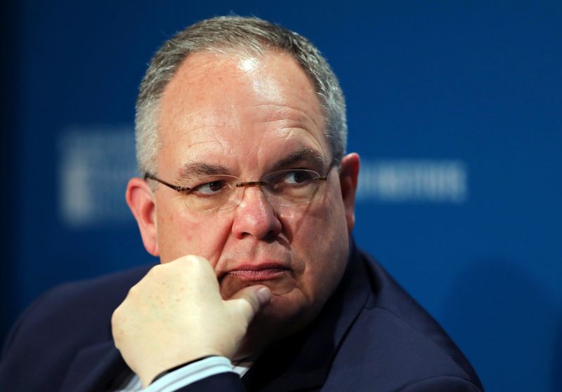 &copy; Reuters. Ronald O'Hanley President and CEO of State Street Global Advisory; Vice Chairman State Street , speaks during the Milken Institute Global Conference in Beverly Hills, California, U.S., May 2, 2017. REUTERS/Mike Blake