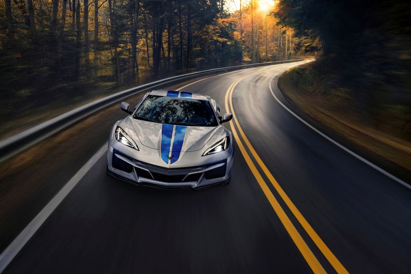 What's faster than a Corvette? A 'Vette with an electric motor