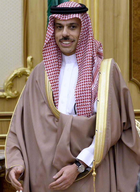&copy; Reuters. وزير الخارجية السعودي الأمير فيصل بن فرحان آل سعود في صورة من أرشيف رويترز. 