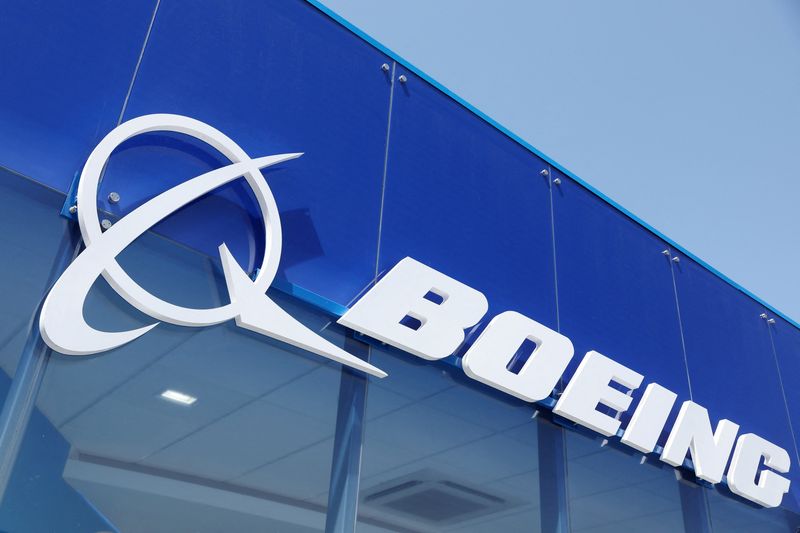 &copy; Reuters. Foto de archivo del logo de Boeing 
Jul 19, 2022. REUTERS/Matthew Childs