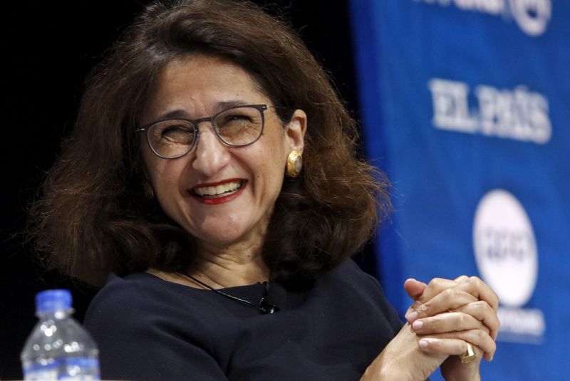 © Reuters. Nemat Shafik participa de reunião em 2015
10/10/2015
REUTERS/Guadalupe Pardo