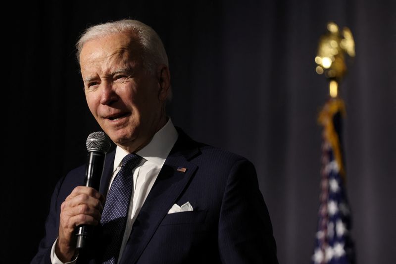 &copy; Reuters. Presidente dos EUA, Joe Biden, discursa em evento alusivo ao feriado de Martin Luther King Jr. em Washington
16/01/2023 REUTERS/Julia Nikhinson