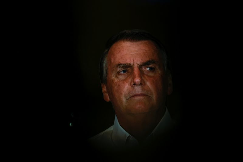&copy; Reuters. Presidente Jair Bolsonaro no Palácio da Alvorada
26/10/2022
REUTERS/Ueslei Marcelino