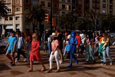 Young northern Europeans flock to Spain's Malaga to work remotely By Reuters