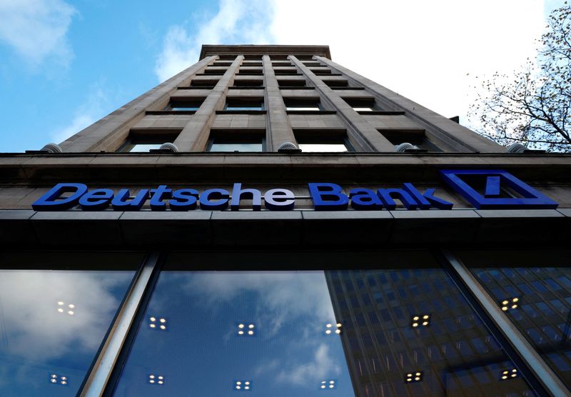 Deutsche Bank investment bank bonus pool down less than 10% - source