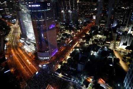 Tens of thousands of Israelis protest against Netanyahu justice plans By Reuters