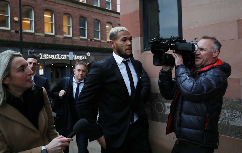 &copy; Reuters. Joelinton chega a tribunal em Newcastle
26/01/2023 REUTERS/Scott Heppell