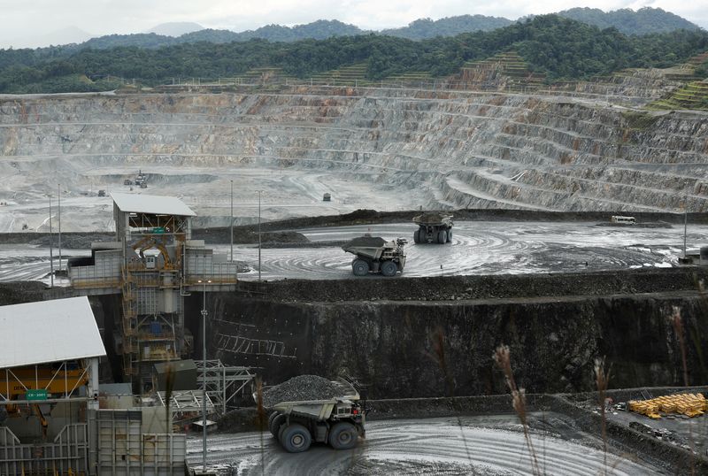 &copy; Reuters. IMAGEN DE ARCHIVO: Vista general de la mina Cobre Panamá, operada por First Quantum Minerals, en Donoso, Panamá. 06 de diciembre de 2022. REUTERS/Aris Martinez/Foto de Archivo