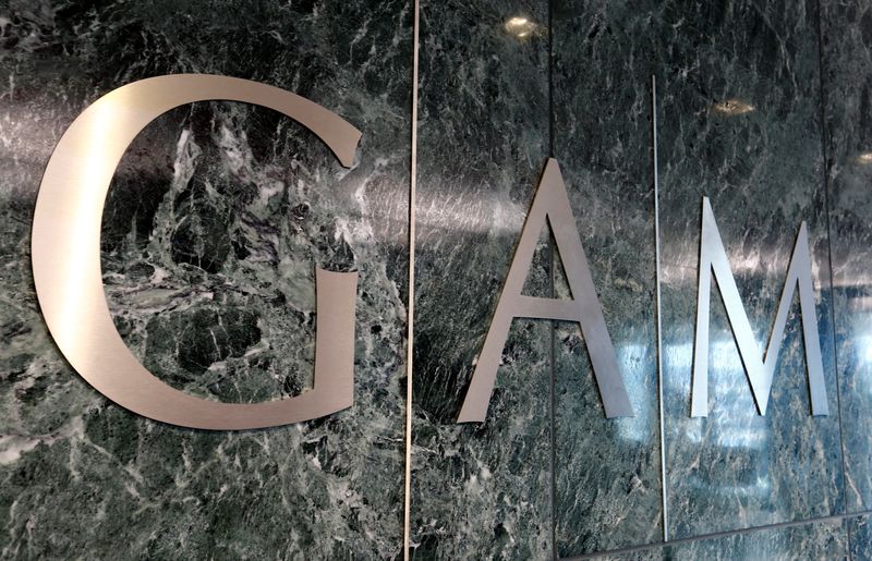 © Reuters. The logo of GAM investment management company is seen at its headquarters in Zurich, Switzerland July 29, 2019.  REUTERS/Arnd Wiegmann