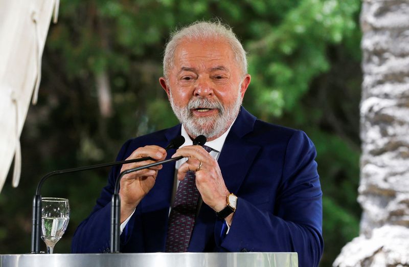 &copy; Reuters. Presidente Lula durante visita ao Uruguai
25/01/2023
REUTERS/Mariana Greif