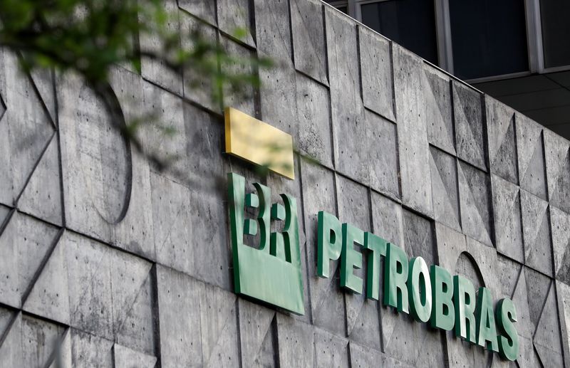 &copy; Reuters. Logo da Petrobras em sede no Rio de Janeiro
27/01/2023
REUTERS/Sergio Moraes