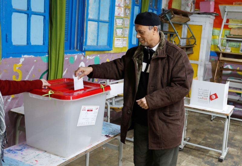Empty polling stations in Tunisia elections are a blow to the president's agenda