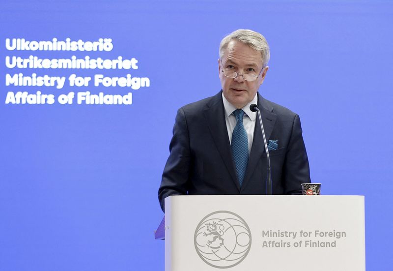 &copy; Reuters. Ministro das Relações Exteriores da Finlândia, Pekka Haavisto, dá entrevista coletiva em Helsinque
30/01/2023
Antti Hamalainen/Lehtikuva/via REUTERS