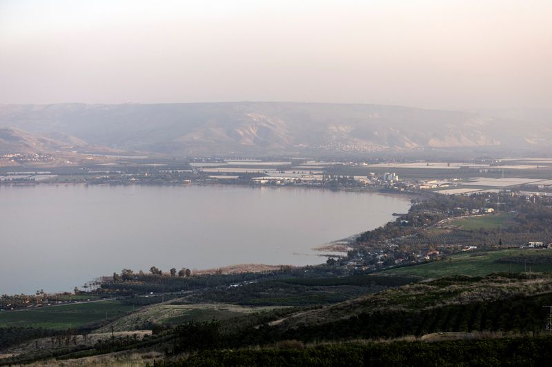 &copy; Reuters. صورة لبحيرة طبريا في شمال إسرائيل يوم 23 يناير كانون الثاني 2023. تصوير: رونن زفولن - رويترز. 