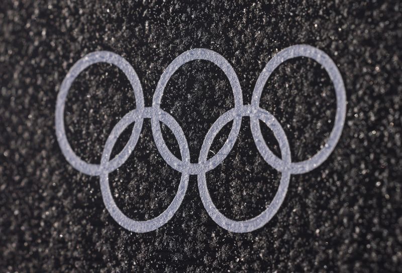 &copy; Reuters. الشعار الأولمبي في صورة من أرشيف رويترز. 