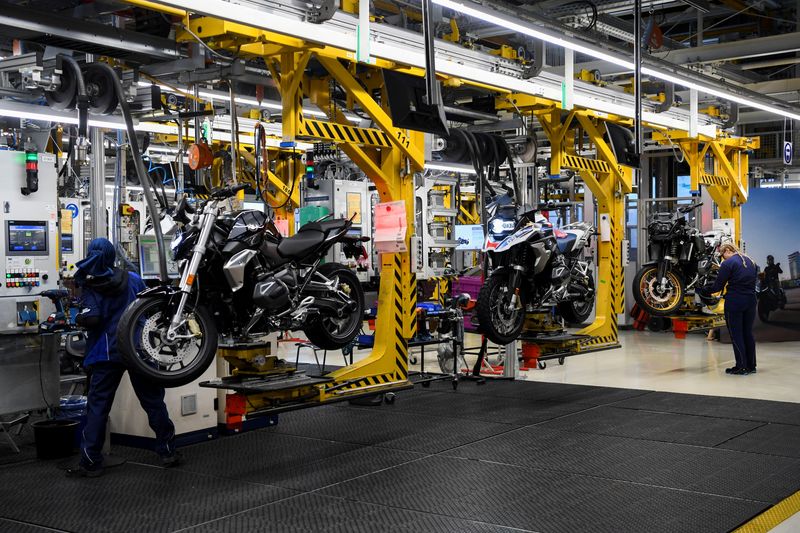 &copy; Reuters. A general view of the BMW Group motorcycle manufacturer in Berlin, Germany December 19, 2022.  REUTERS/Annegret Hilse/Files